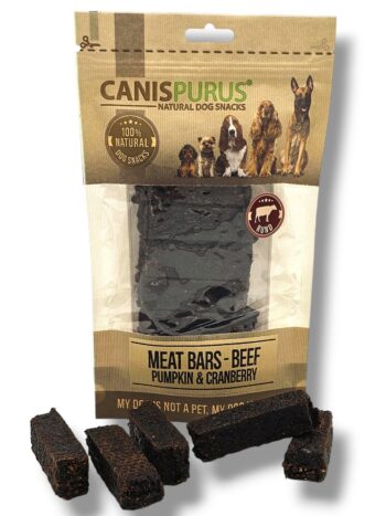 CP snack - Meat BARS Beef, Pumpkin & Cranberry