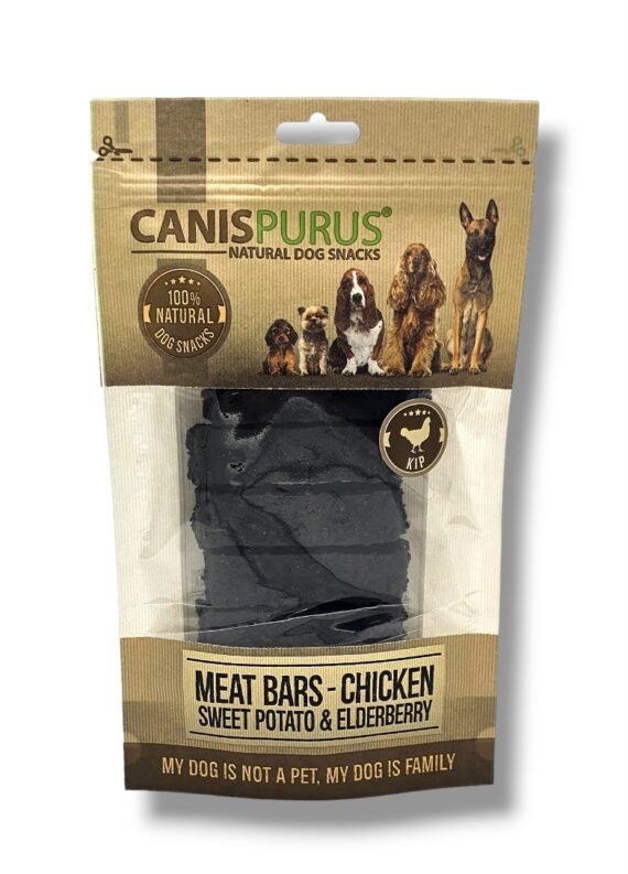 CP snack - Meat BARS Chicken, Sweet Potato & Elderberry