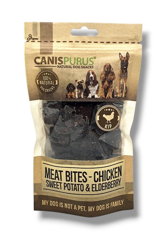 CP snack - Meat BITES Chicken, Sweet Potato & Elderberry